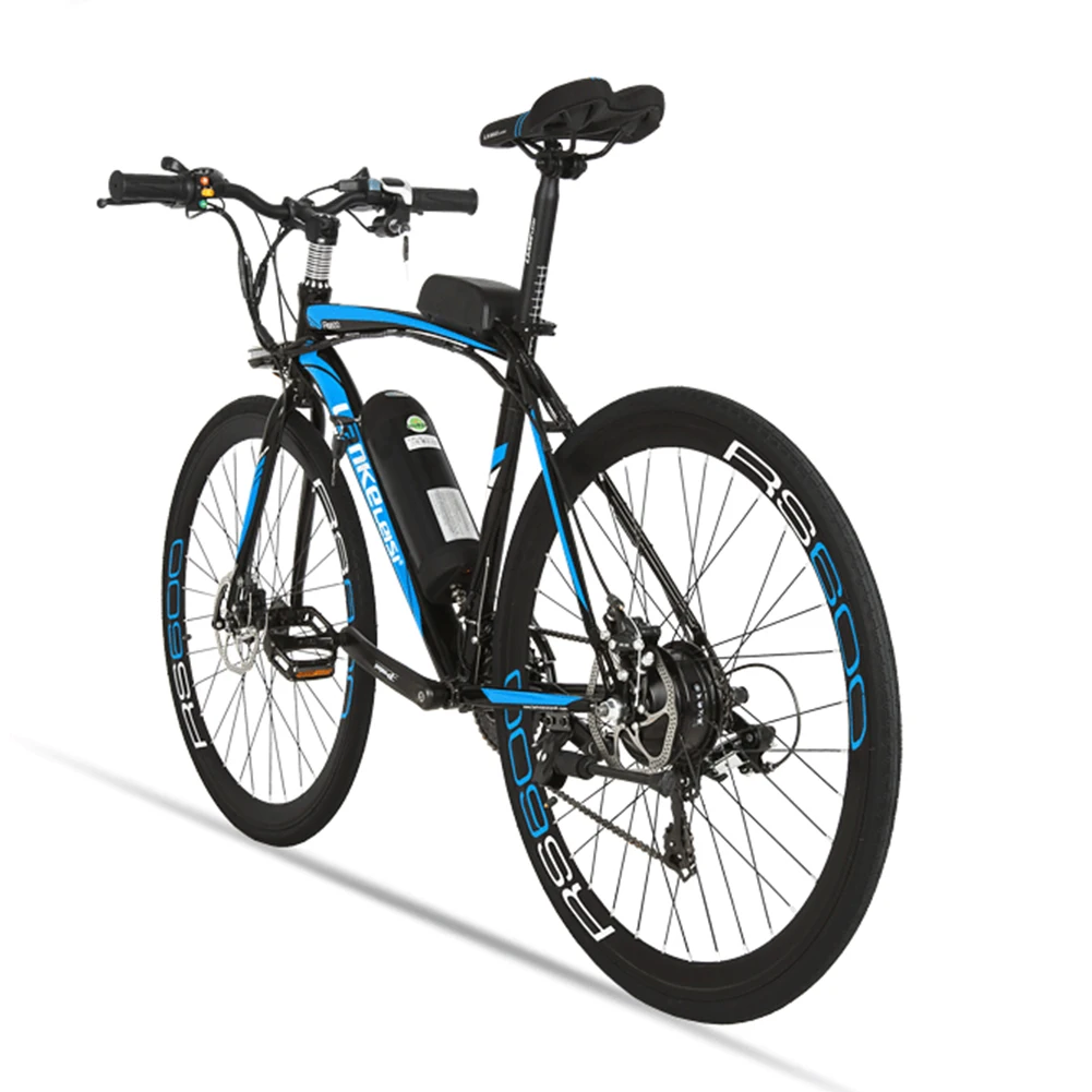 Lankeleisi RS600 дорожный велосипед электрический 48В 300 Вт eBike10AH/15AH/20AH батарея 21 скорость