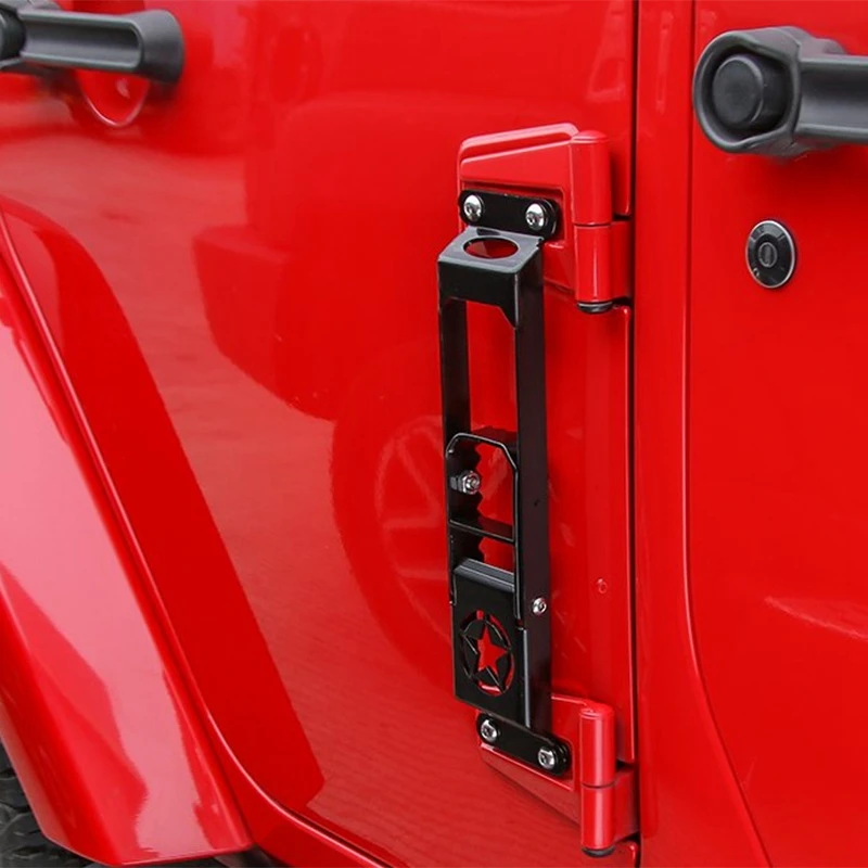 Автомобильная Складная дверная петля ножная педаль Peg отдых для Jeep для Wrangler Jk 2007- 2/4Dr дверная петля ступенчатый Металл Складная ножная Петля Металл