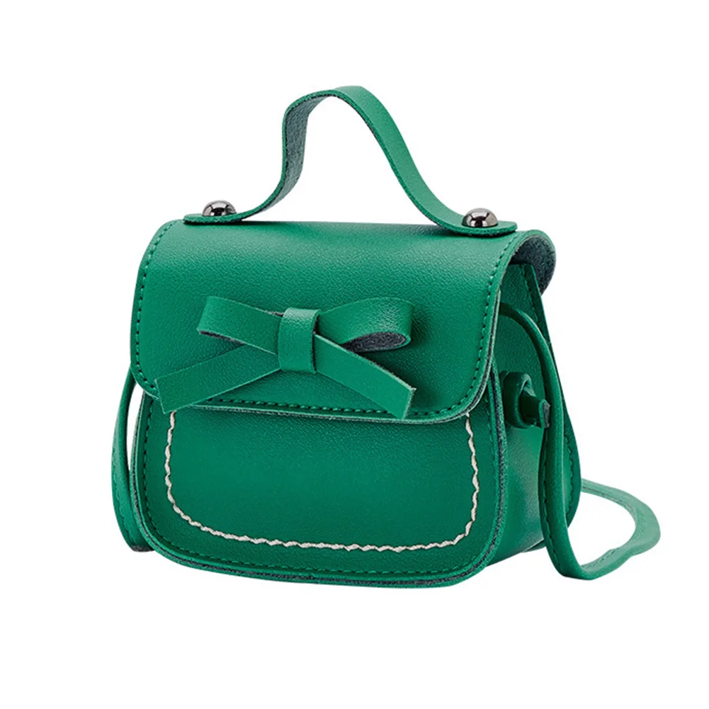 Сумка Frauen Tasche, винтажная, Schulter Taschen, детская, для девочек, одноцветная, бант, ручка, магнитная пряжка, сумка через плечо