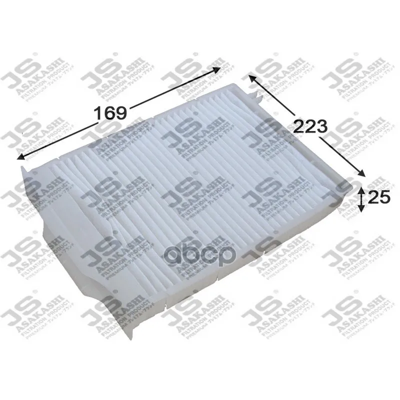 Фильтр Салонный Ac0043 JS Asakashi арт. AC0043