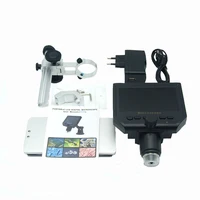 600X  digital microscope electronic video microscope 4.3 inch HD LCD soldering microscope  phone repair Magnifier 2