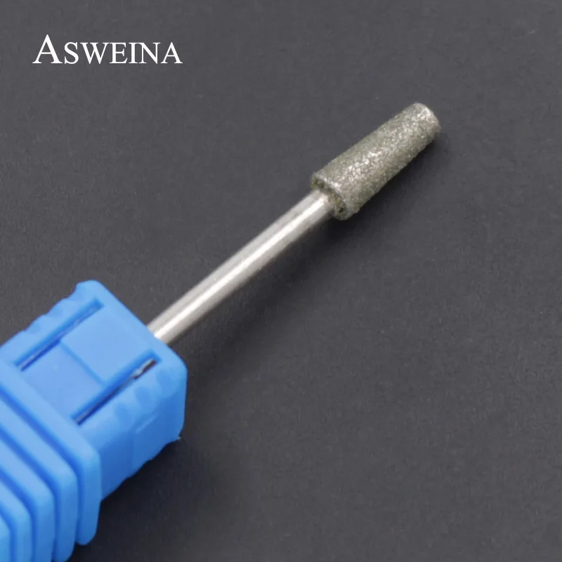 ASWEINA 1 шт. коническая форма алмазный бур для ногтей сверла фрезы электрические