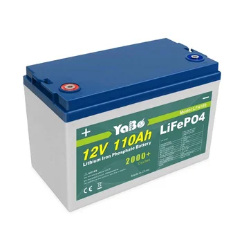 

Sealed Deep Cycle Power 12V 100AH 110AH 150AH Storage Lifepo4 Lithium Ion Solar Battery With Bluetooth