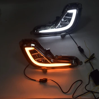 

LED DRL Daytime Running Light Fog Lamp 12V Car Running Lights for Hyundai Accent Solaris 2012-2015