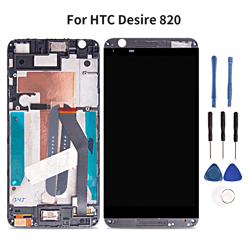 5 &quotLcd для HTC Desire 820 полный сенсорный экран дигитайзер Assesmbly D820 D820u 820Q стеклянный