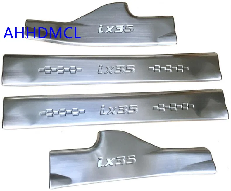 Автомобильная Накладка на порог полосы порога полосы для hyundai iX35 2010 2011 2012 2013