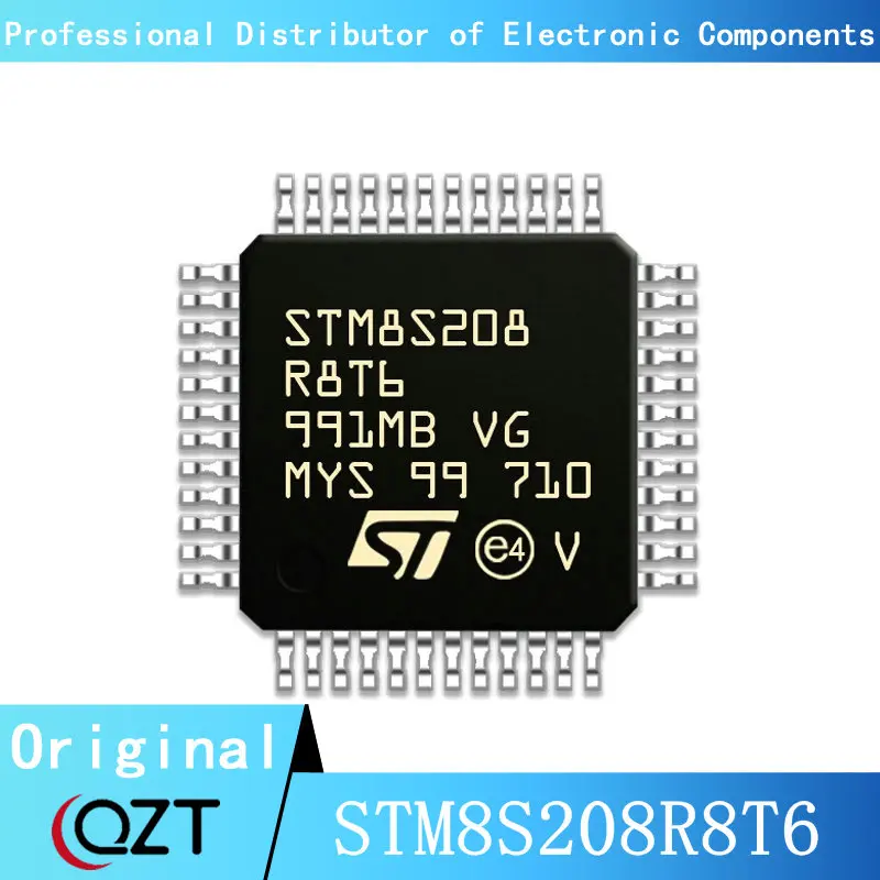 10pcs/lot STM8S208 STM8S208R8 STM8S208R8T6 LQFP-64 Microcontroller chip New spot 5piece 100% new stm8s208r8t6 stm8s208rbt6 stm8s208 r8t6 stm8s208 rbt6 qfp 64 chipset