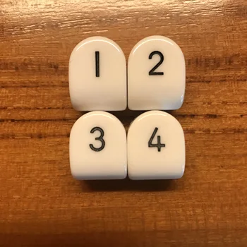 

Special 4 sides D4 Dice 4 pcs each pack