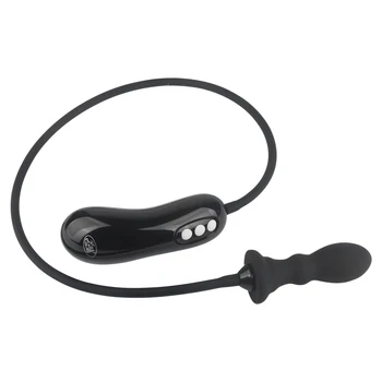 Electric Inflatable Anal Vibrator Large Dildo Vagina Expander Big Vibrating Butt Plug Anal Dilator Prostate Massager Sex Shop 5