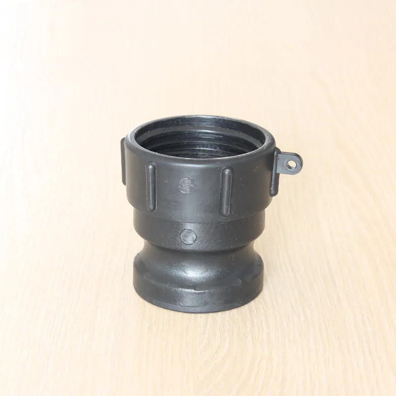 1PCS of thicken 60mm Inlet Coarse Thread To 60mm Camlock Hose 1000L IBC Tank Adapter Fitting