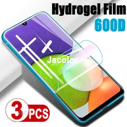 3PCS Safety Hydrogel Screen Protector Water Gel Film - 3 Pieces (For Samsung A22)