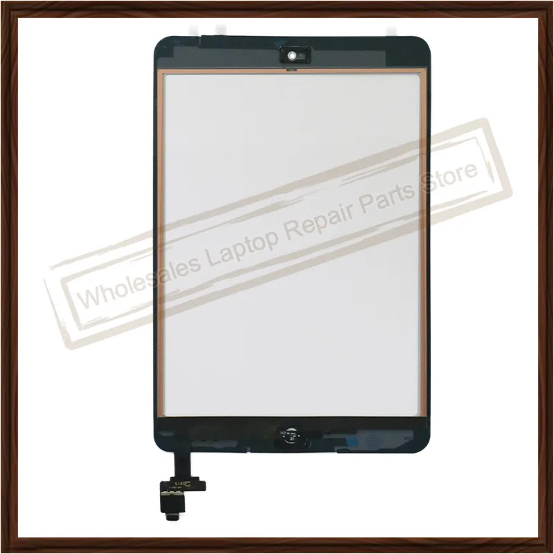 iPad mini12触摸带返回键总成带小板 原装白色5 (5)