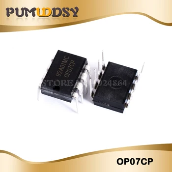 

100PCS OP07 OP07C OP07CP DIP-8 Operational Amplifier