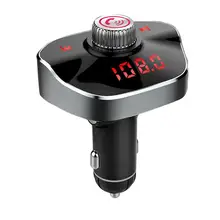 Yiwa Автомобильный MP3 Bluetooth 4,2 Hands Free FM излучатель плеер двойной USB порт TF карта сенсорная кнопка mp3-плеер