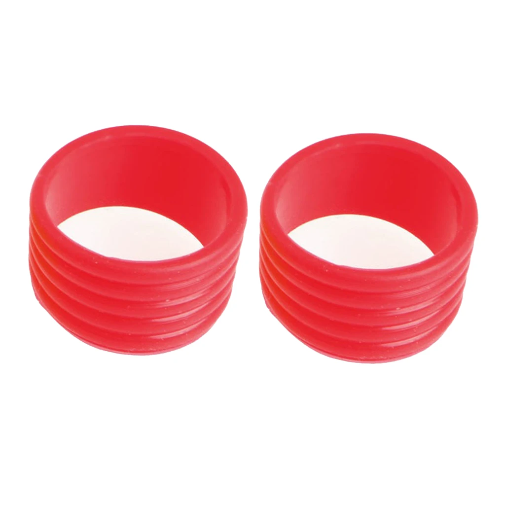 2 Lot Silicone Tennis Racket Grip Fix Handle Sealed Loop Cover Ends Rings 2 Lot Silicone Tennis Racket Grip Fix Handle Sealed Loop Cover Ends Rings