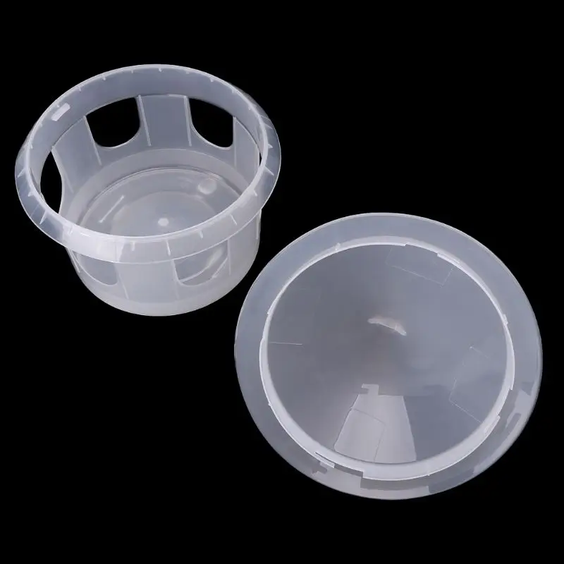 Birds Drinker With Handle Top Hanging Loop Water Pot Food Dispenser Containers Poultry Feeders For Pets D5BD
