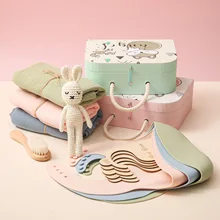 

Newborn Baby Bath Toy Natural Wooden Boys Girls Soft Wool Hair Brush Head Comb Infant Head Massager Bath Brush Comb For Kids