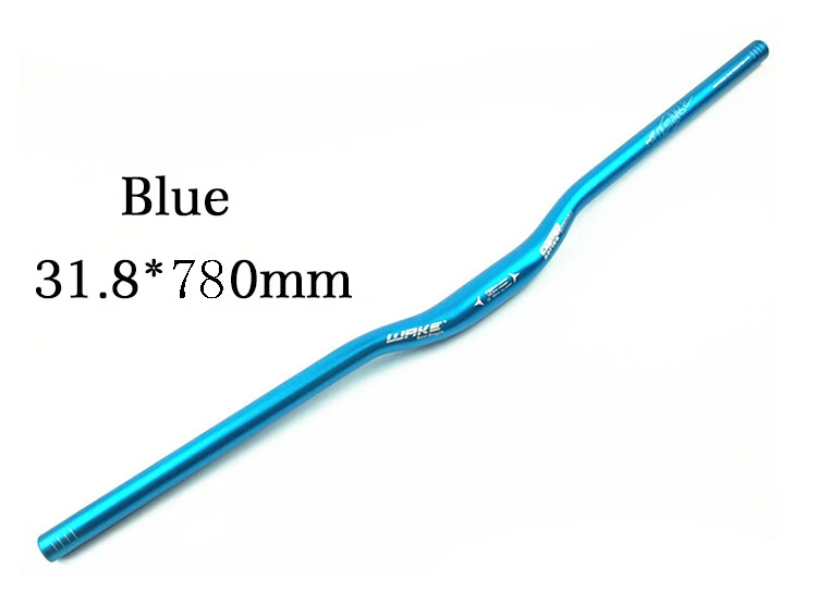 blue 780mm Велосипедный руль Алюминий сплав подъемная арматура MTB гоночный руль для горного велосипеда бар руль велосипеда Запчасти 720/740/760/780 мм* 31,8 мм - Цвет: blue 780mm