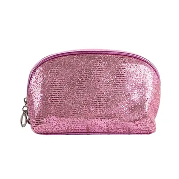 

Sequins Makeup Bag Travel Cosmetic Bag Portable Makeup Organizer Bag Storage Pouch Zipper Beauty Case Fashion Wash Bag