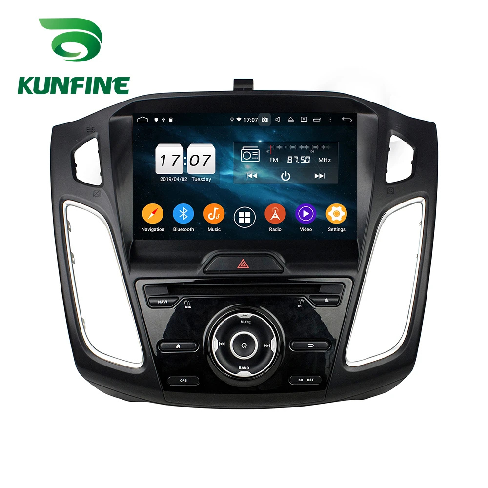 Perfect Android 9.0 Octa Core 4GB RAM 64GB ROM Car DVD GPS Multimedia Player Car Stereo for Ford Focus 2012 2013 2014 2015 2016 Radio 1