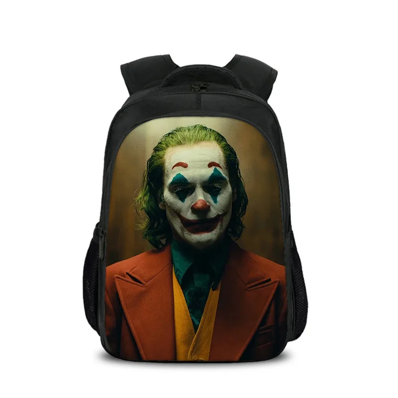 as pictures Новинка; Joker Joaquin Phoenix cosplay; детские школьные сумки; детская сумка; рюкзак для путешествий Arthur Fleck; для подростков; для мальчиков и девочек - Цвет: as pictures