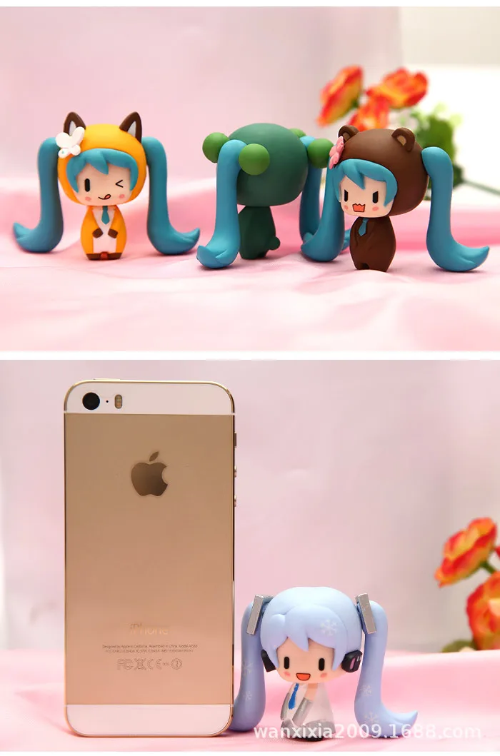Hatsune Miku Meng Expression Cute Hatsune 6-a Set of Boxed Small Garage Kit