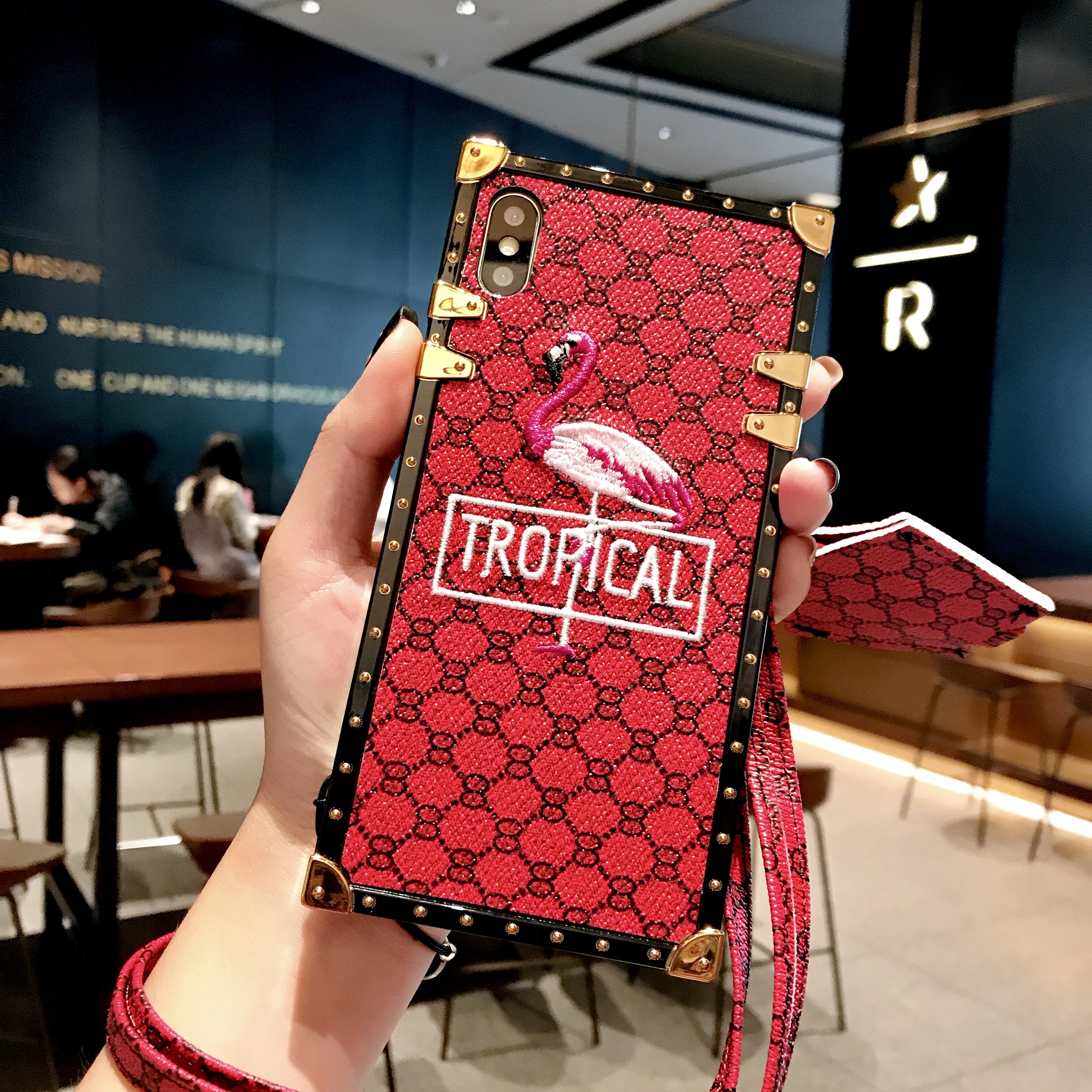 Fla mi ngo квадратный чехол для телефона для Xiao mi Red mi Note 7Pro чехол все включено mi 9 модный прямоугольный противоударный чехол для телефона