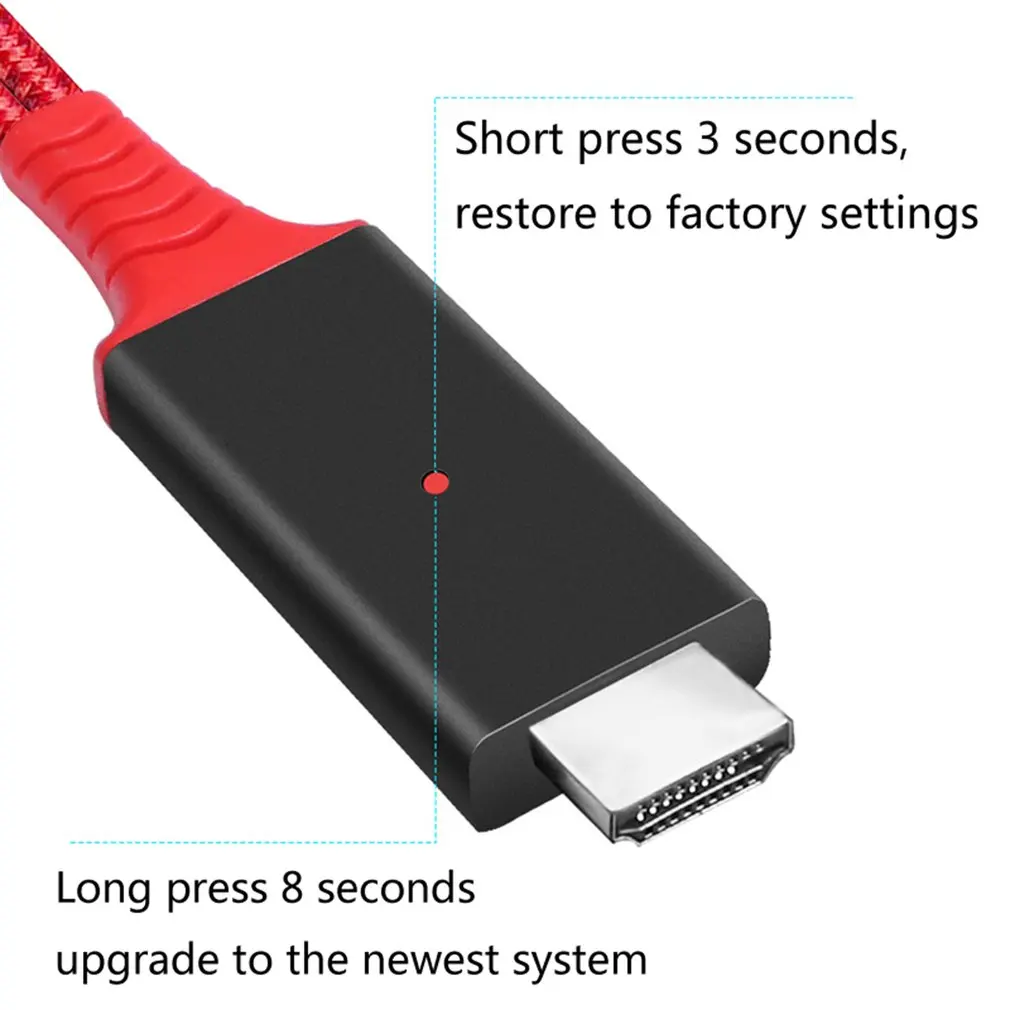 Usb Женский 2 в 1 Hdtv беспроводной Hdmi видеокабель беспроводной дисплей адаптер для Iphone для samsung для Xiaomi для huawei