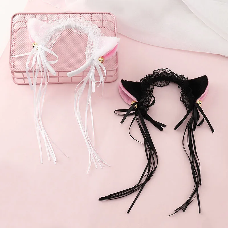 Pack De 4 Diademas De Orejas De Gato Huecas – Accesorios Divertidos En Negro, Rosa, Leopardo Y Leopardo Azul, Ideal Para Fiestas Y Cosplay