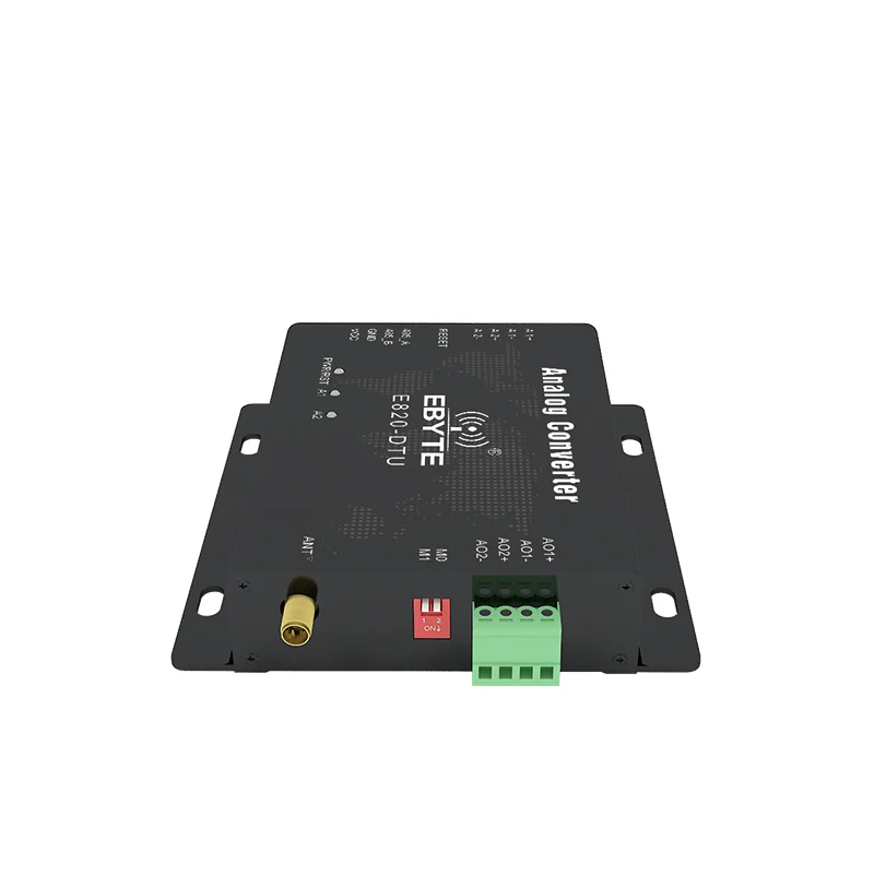 E820-DTU(2I2-433L) 433 МГц Modbus аналоговые приобретения 2 канала Беспроводной трансивер 1 Вт RS485 Интерфейс 433 мгц радиочастотный модуль