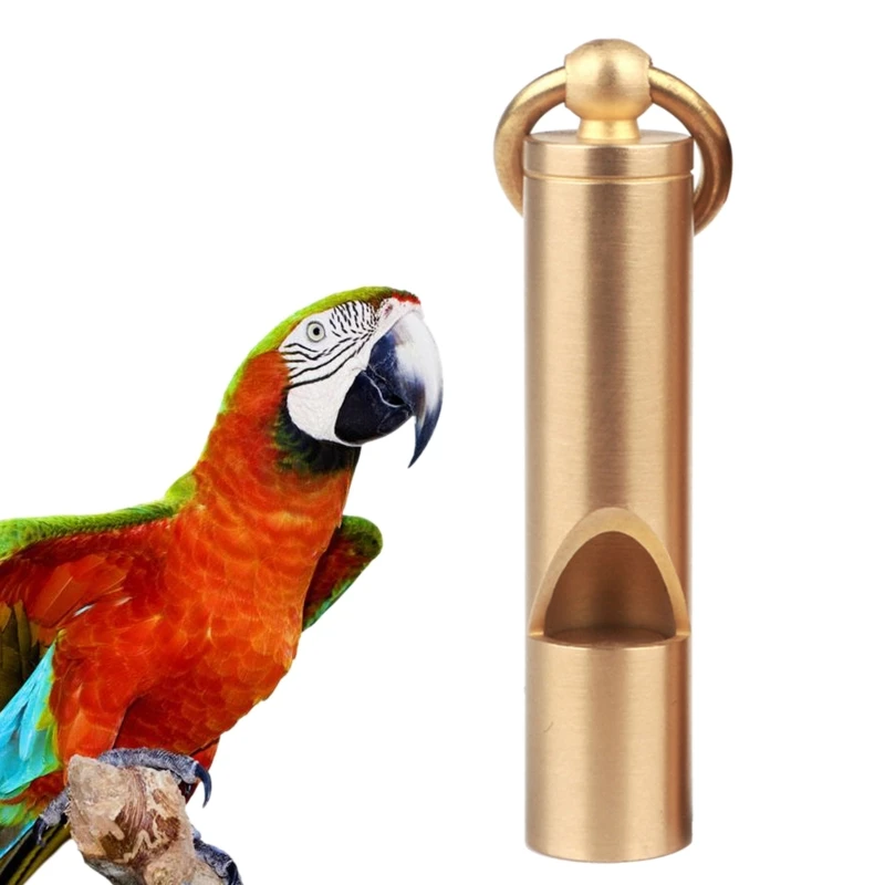 Bird Parrot Training Whistle Dog Bark Control Doves Pigeon Train Whistles Sound Reflection Sonic Brass Outdoor Emergency Whistle - Image 4
