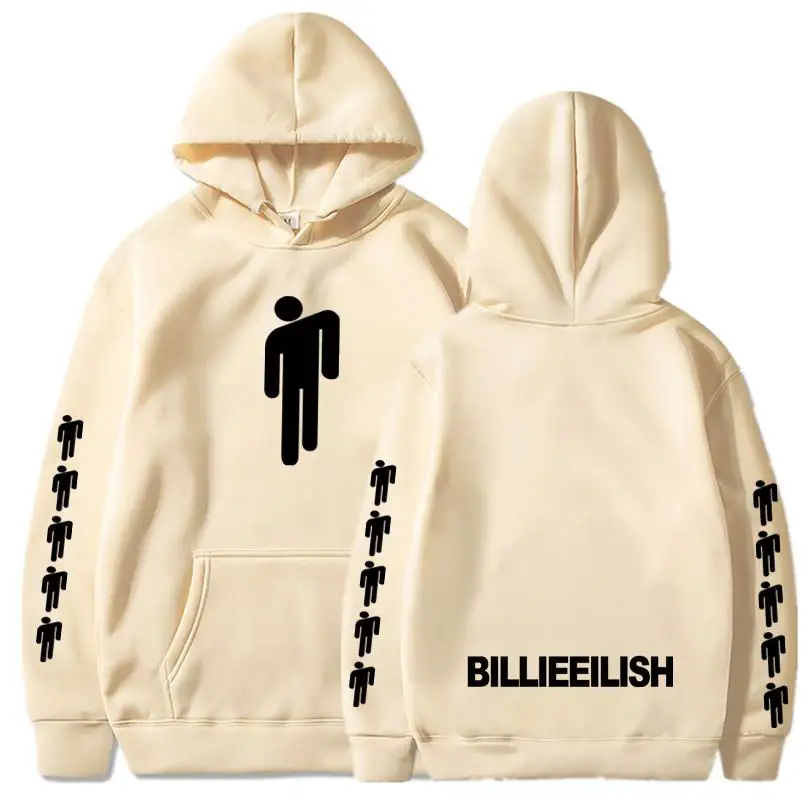 Лидер продаж Billie Eilish модные Толстовки с принтом Для женщин/Для мужчин толстовки