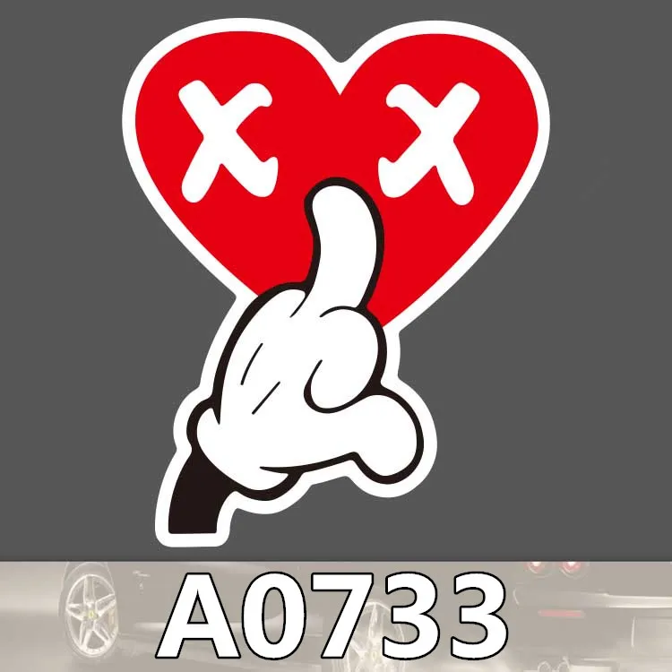

sticker heart mouse superman gorilla England hobby suitcase laptop guitar luggage DIY skateboard bicycle toy