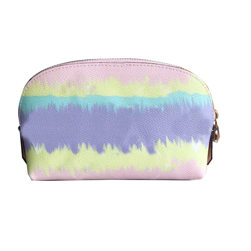

11 Colors Luxury Brand Designer Louis Makeup Bag Toiletry purse Shell Zippy Cosmetic bag Handbag Orgnizer Monogram Multicolor