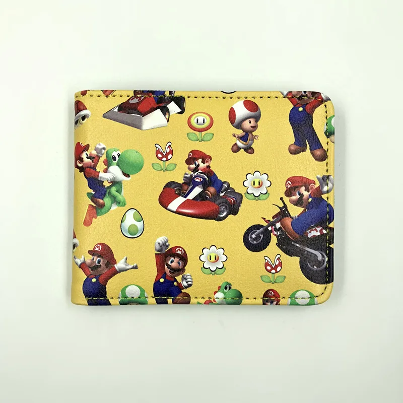 IVYYE, супер marioStyle, модный кошелек из искусственной кожи в стиле аниме, мягкая сумка для денег, на молнии, кошельки, для монет, повседневные кошельки, для карт, унисекс, подарки, Новинка - Цвет: Хаки