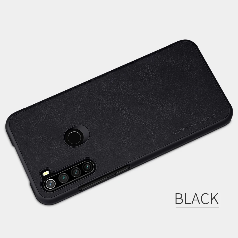 Caes для Xiaomi Redmi Note 8T Note8T Nillkin Qin серия из искусственной кожи флип-чехол для Xiaomi Redmi Note 8T чехол