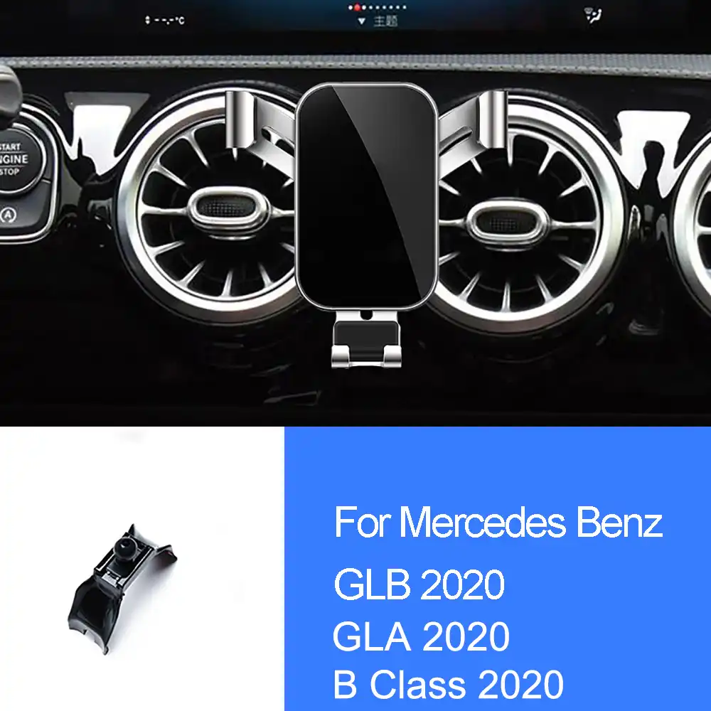 Auto Telefon Halter Fur Mercedes Benz Glb Gla B Klasse 2020 Air Vent Snap Typ Schwerkraft Gps Smartphone Halterung Stander Zubehor Universal Car Bracket Aliexpress