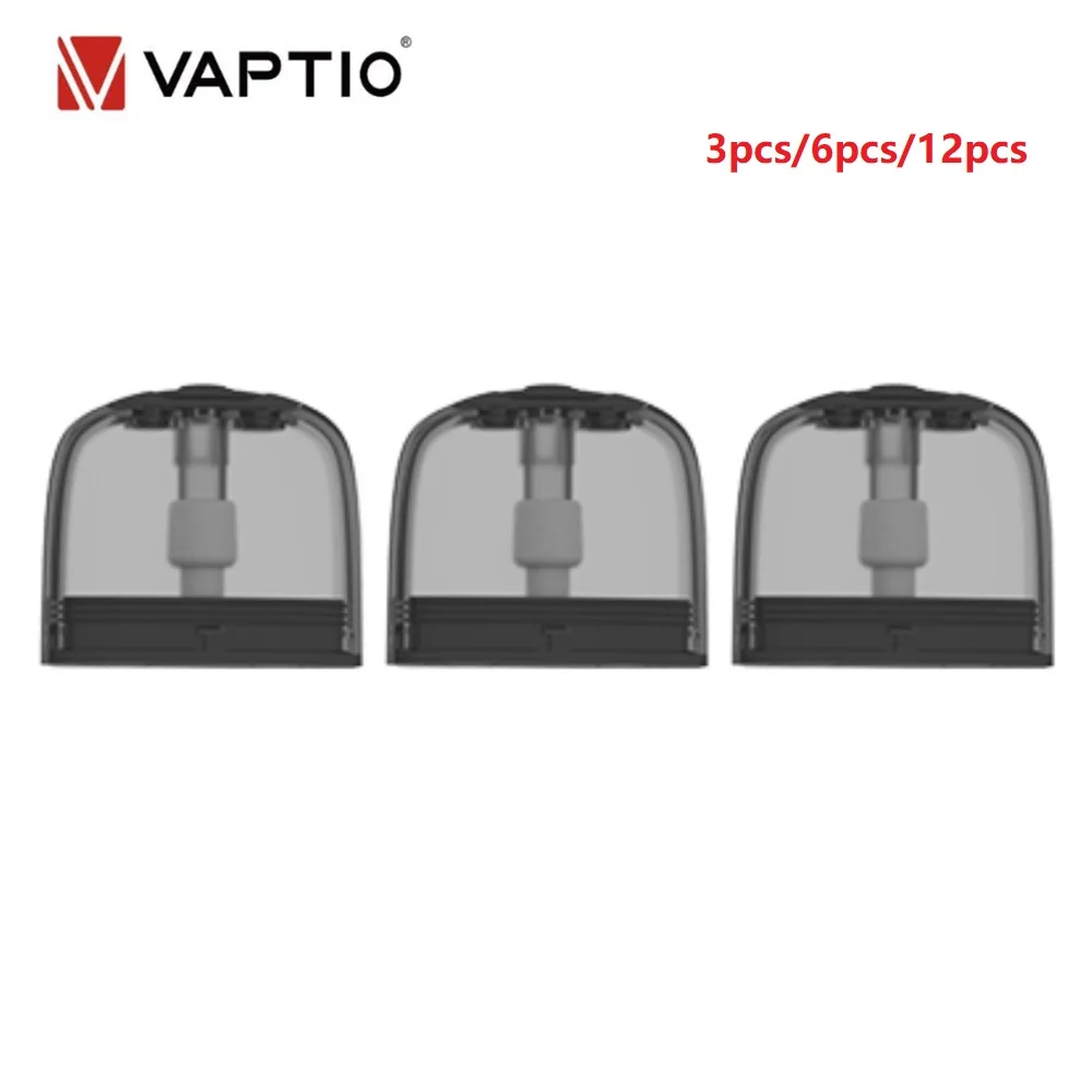 

Original 3pc/pack Vaptio SlEEK Pod with 1.5ml Capacity & 0.8ohm Ceramic Coil Refillable Cartridge for Vaptio Sleek Pod Kit