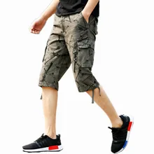 Популярные красивые мужские карго шорты vogueluse короткие брюки камуфляж военный Летний стиль длиной до колена плюс размер шорты мужские