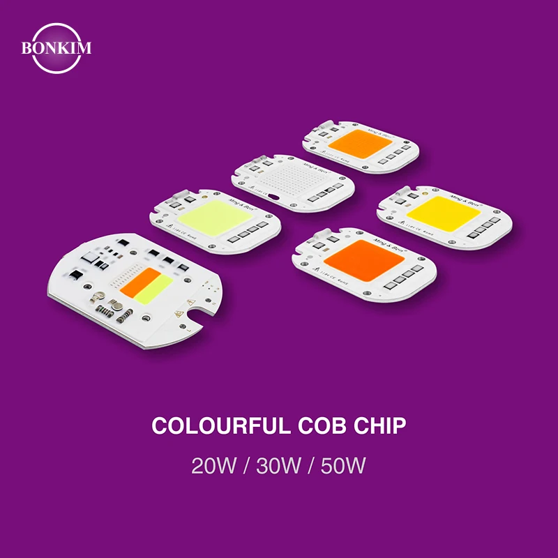 Светодиодный RGB COB Чип 30 Вт AC220 в умный IC DIY светодиодный прожектор украшение