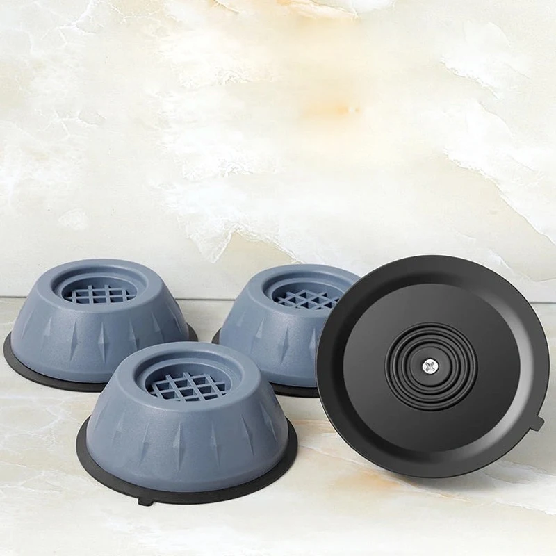 1/4pcs Anti Vibration Washer Feet Pad Universal Washing Machine Anti-Skid Roller Kit Furniture Lifting Foot Base 3