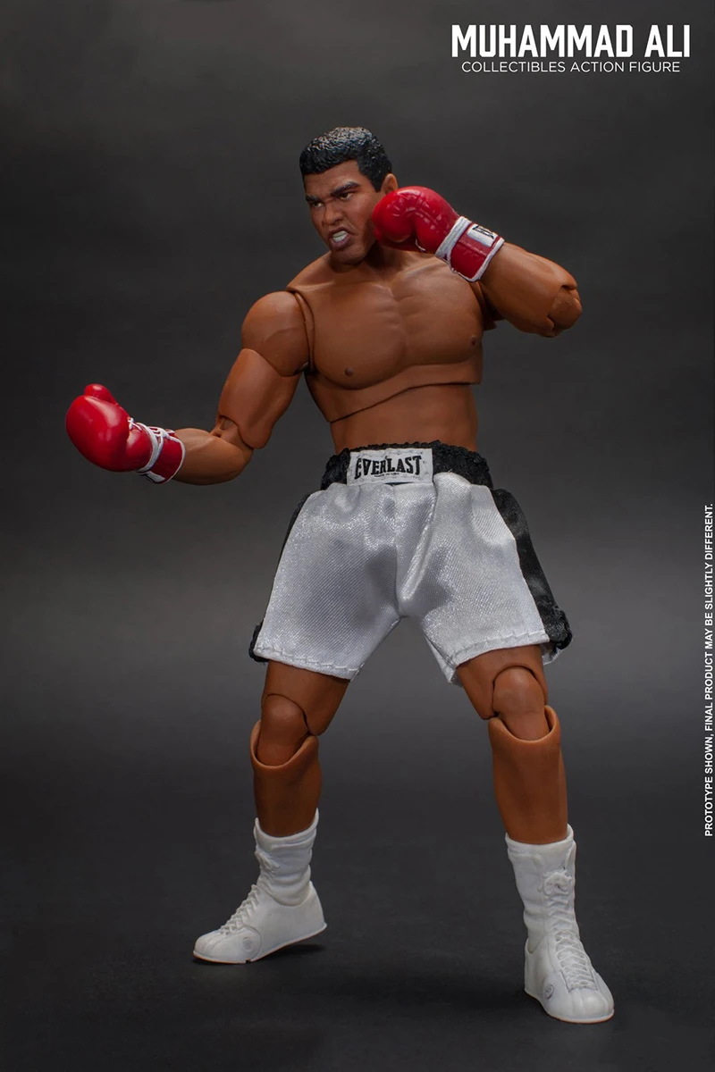 Для коллекции Полный Набор фигурок игрушки 1/12 масштаб Muhammad Ali 6 дюймов Коллекционные Фигурки фигурка с тремя головками скульптурная кукла