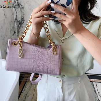 

DORANMI Stone Pattern Flap Bags For Women 2020 Luxury Brand Designed Chain Strap Small Shoulder Bag Messenger Crossbody Bag G712