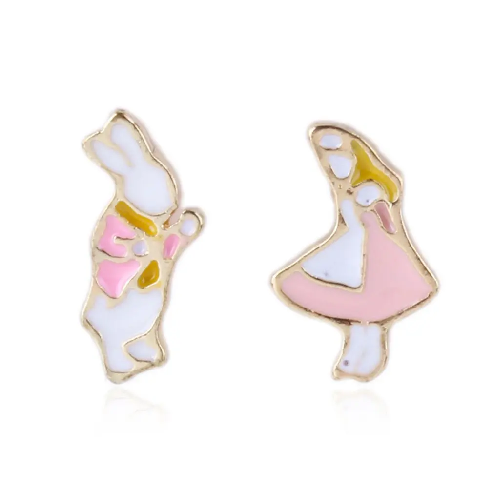 1 Pair Fashion Cartoon Earring Creative Shining Jewelry | Украшения и аксессуары