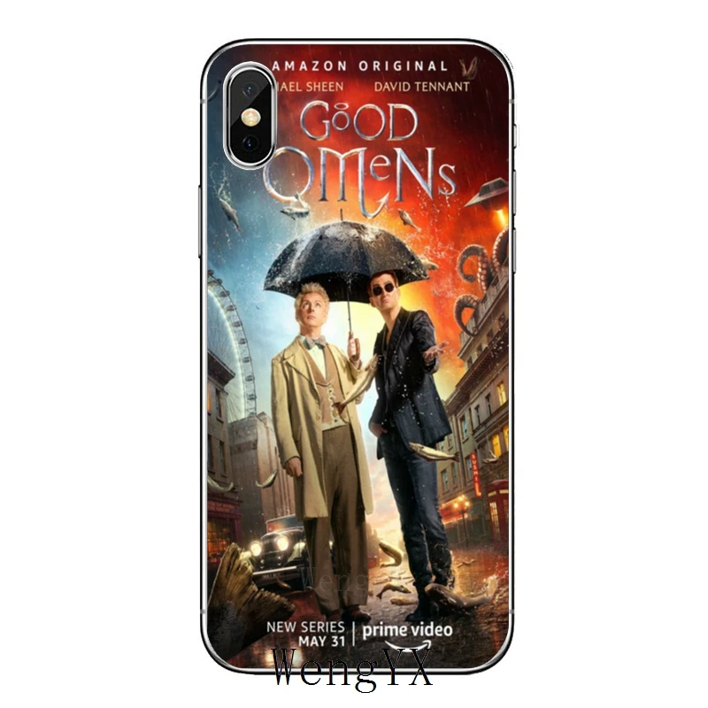 ТВ Good Omens для Xiaomi Redmi Note 6 5 5A 4 3 pro S2 5 plus 6A 4A 4x Pocophone F1 чехол - Цвет: Good-Omens-A-08