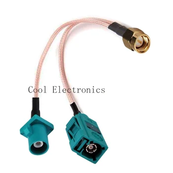 

10pcs RG316 Cable SMA Male to Fakra Z male and Female Connector RF Antenna Cable 15/20/30/50cm /1m