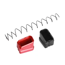 

Tactical accessories Glock Mag Base Pad Kit CNC Aluminum Made For Glock 17 17C 17L 22 22C 24 24C 31 31C 34 35