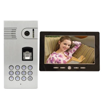 

XinSiLu New Arrival 10.1 Inch Home Security Video Intercom Doorbell System ,800TVL FRID Panel Camera+10 Inch Monitor 1v1