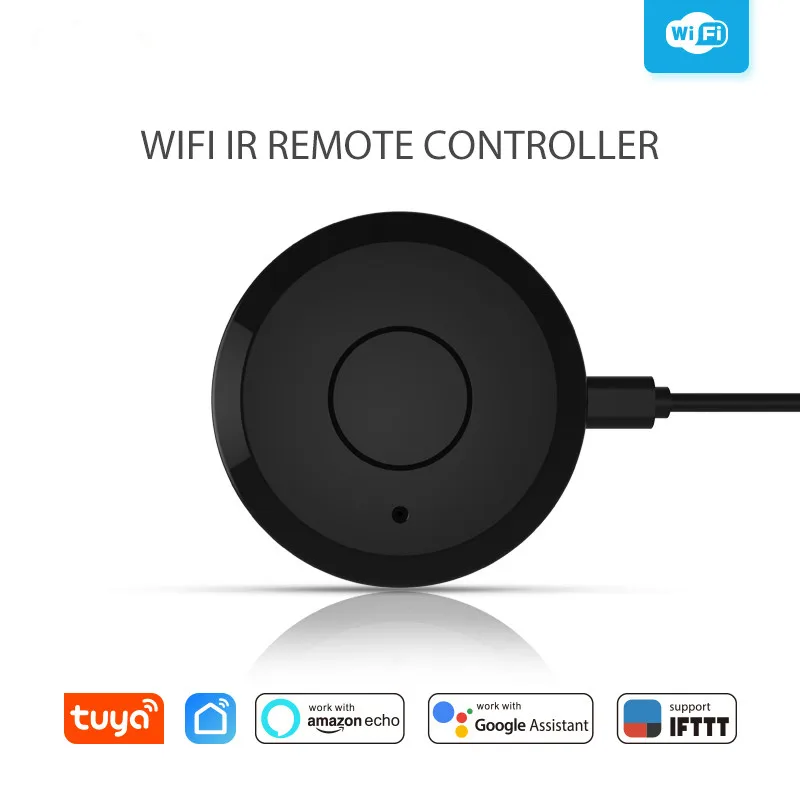 2,4 ГГц Смарт WiFi ИК пульт дистанционного управления универсальный Смарт пульт дистанционного управления Лер для кондиционера ТВ Поддержка Echo Google Home IFTTT
