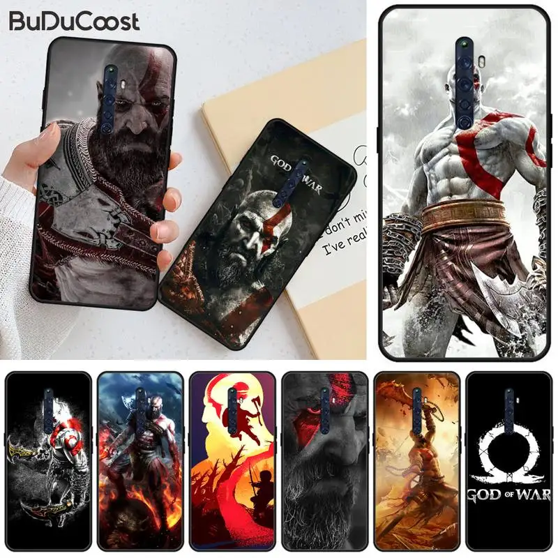 Чехол для телефона из мягкой резины God of War Kratos OPPO A9 2020 R11 11S plus Realme 2 3 5 5pro C2 |